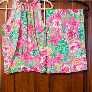 Lilly Pulitzer Shirelle Maxi set